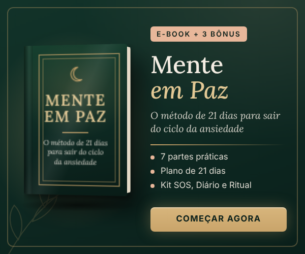 Capa do e-book Mente em Paz